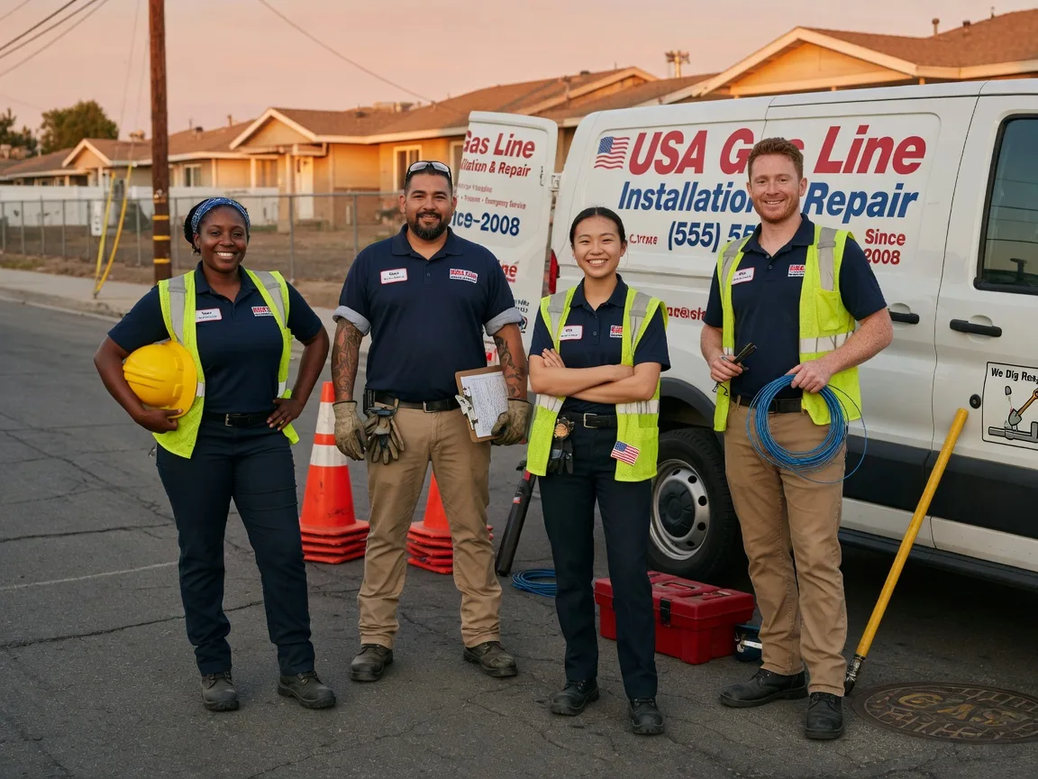 Gas Line Installation company in Midland, NC